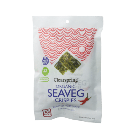 Clearspring Seaveg - crispies chilli multipack bio