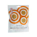 Clearspring Bruine rijstcracker met sesam & tamari bio