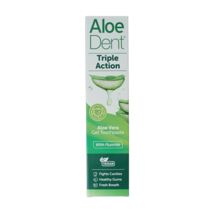 Aloe Dent Tandpasta aloe vera triple action with fluor