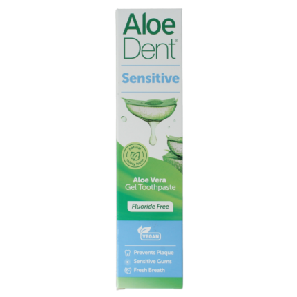 Aloe Dent Tandpasta aloe vera sensitive fluor free