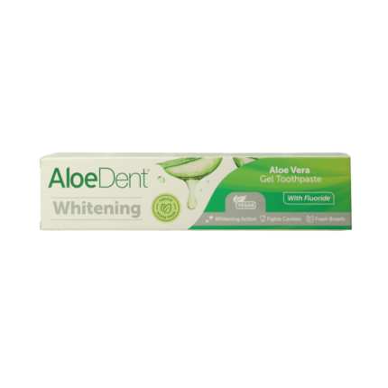 Aloe Dent Tandpasta aloe vera whitening with fluor