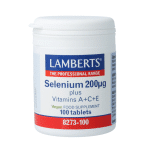 Lamberts Selenium 200mcg met vitamine A C E