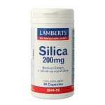 Lamberts Kiezelzuur uit bamboe (silica 200mg)