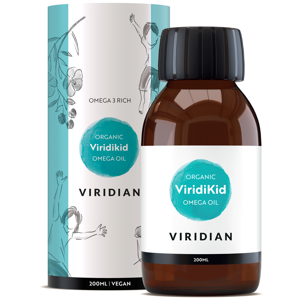 5060003595250_V0525 Organic Viridikid Omega Oil - Afbeelding 1