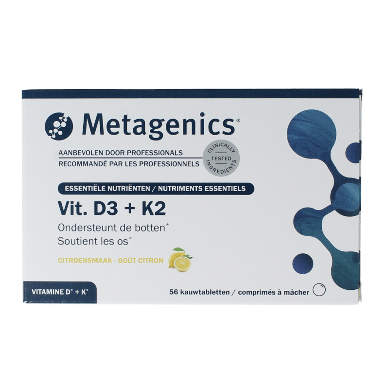 5400433365069_A1N1.png Metagenics Vitamine D3 +K2 NFD - Afbeelding 1