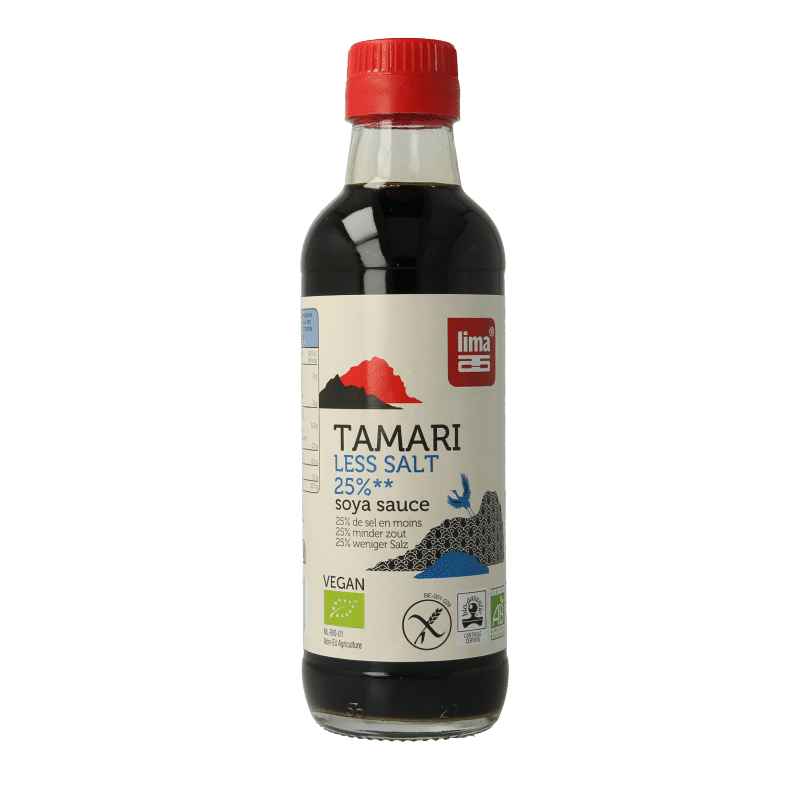 5411788045278_A1N1.png Lima Tamari 25% minder zout bio - Afbeelding 1