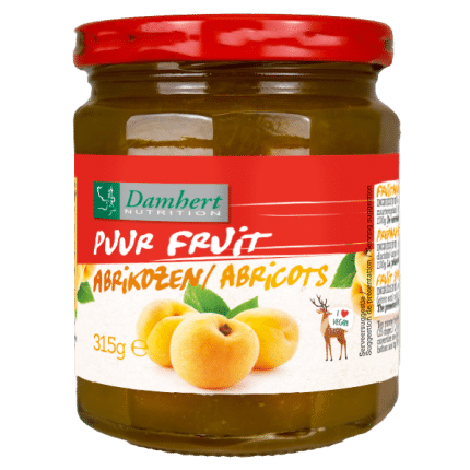Damhert Puur fruit confituur abrikozen
