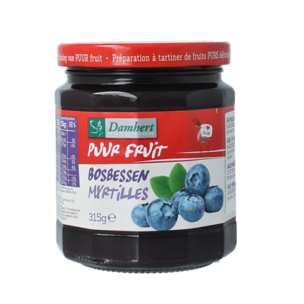 Damhert Puur fruit Besbessen confiture