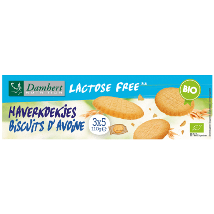 Damhert Haverkoekjes bio lactosevrij