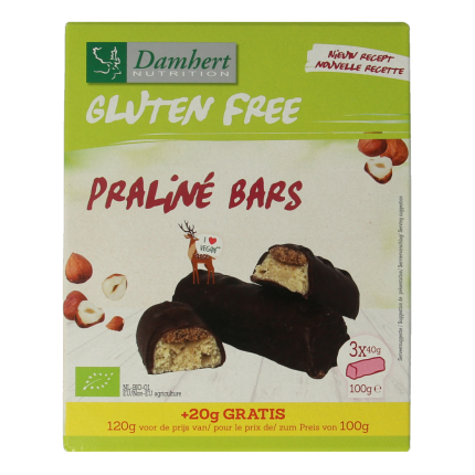 Damhert Pralinerepen glutenvrij bio