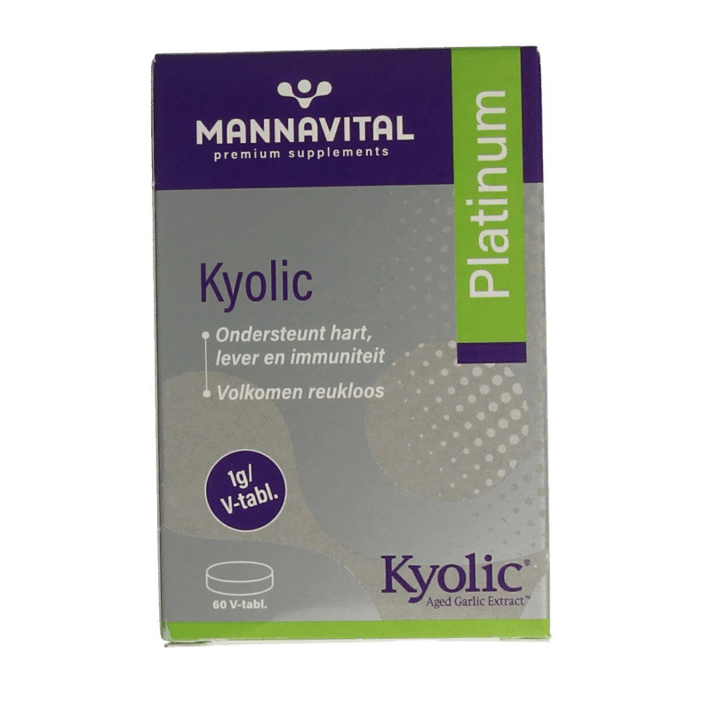 5412339103140_A1N1.png Mannavital Kyolic platinum - Afbeelding 1