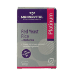 Mannavital Rode rijst + berberine platinum