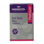 Mannavital Rode rijst + berberine platinum - Afbeelding 3