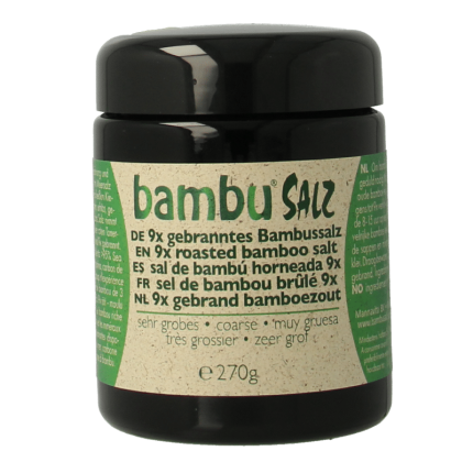 Bambu Salz Bamboezout zeer grof 9x gebrand
