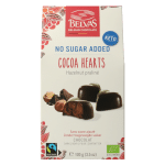 Belvas Choco hart hazelnoot praline bio