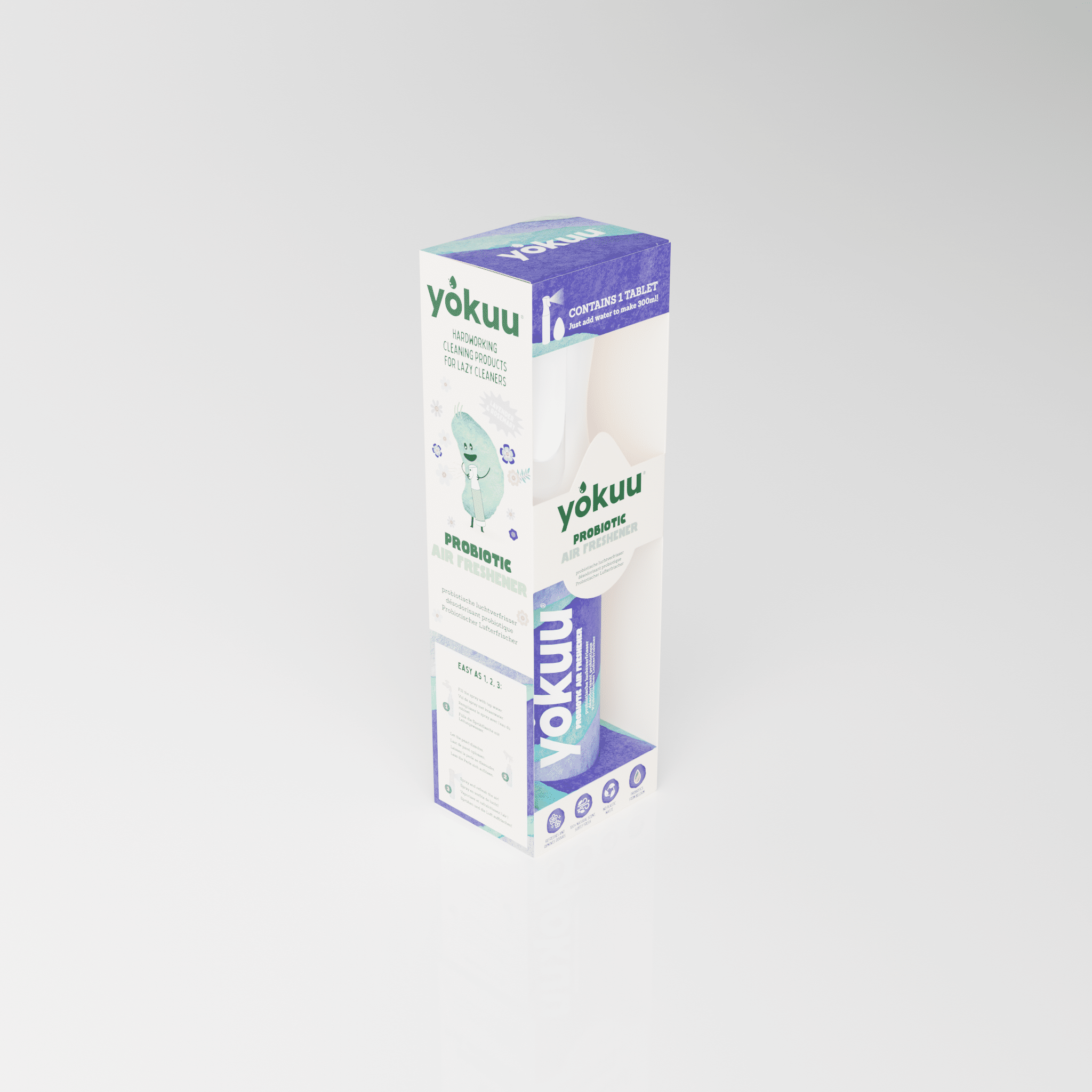5430004728023_A1N1.png Yokuu Probiotische luchtverfrisser startkit parel+spray - Afbeelding 1