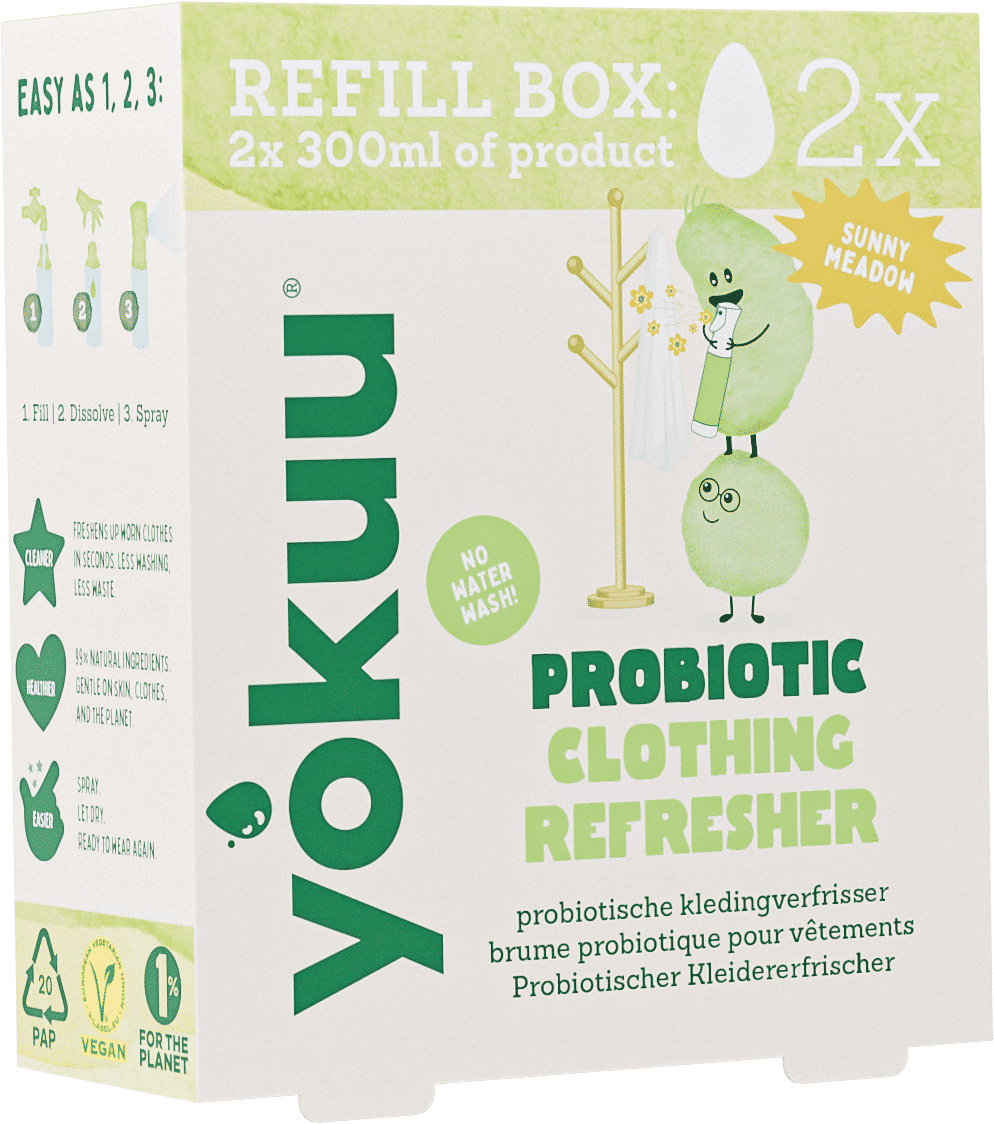 5430004728030_A1N1.png Yokuu Probiotische kledingopfrisser refill (parels) - Afbeelding 1
