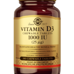Vitamine D-3 1000 IU/25 mcg kauwtabletten