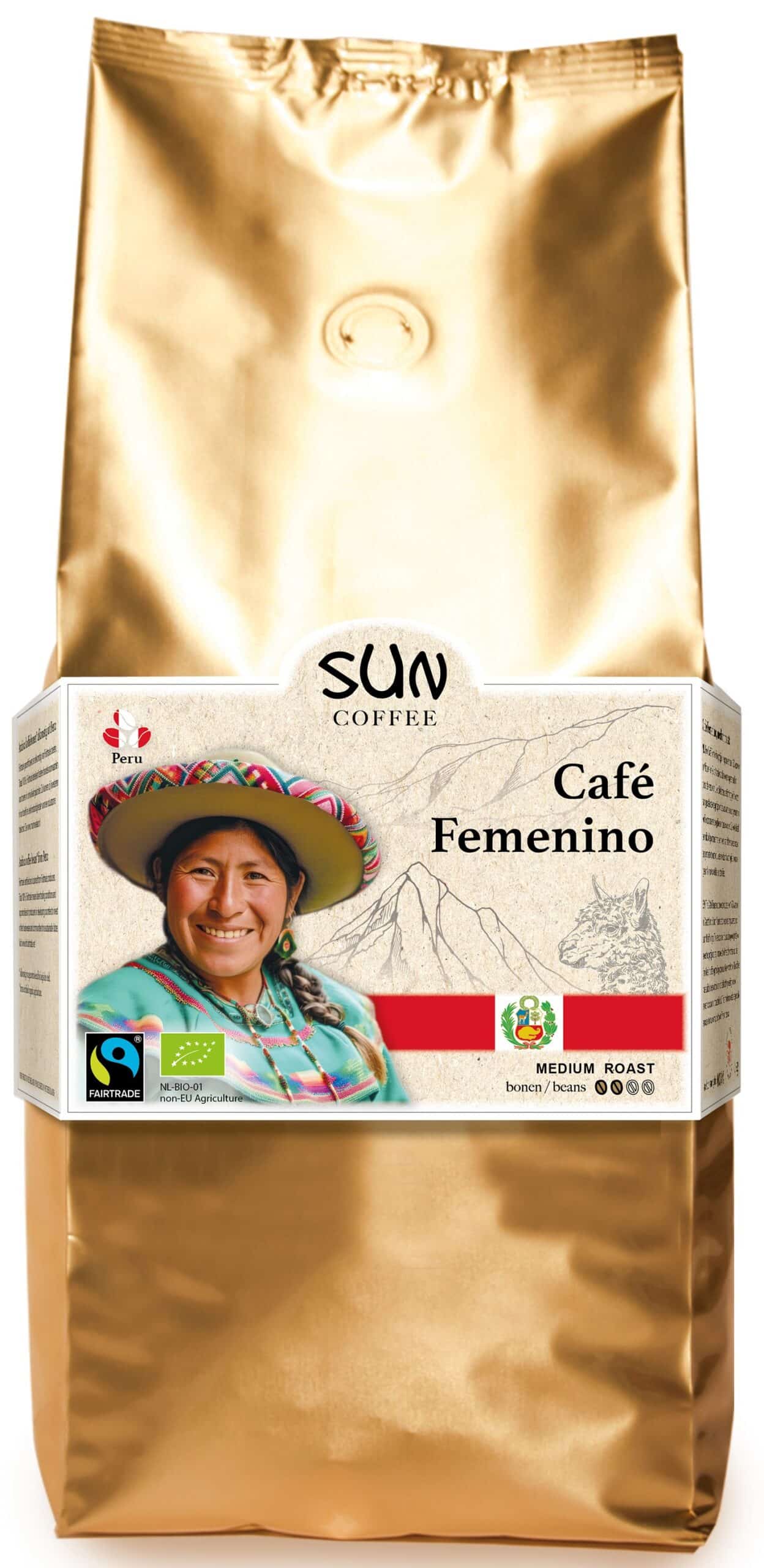 7137572638188_A1N1.jpg SUN Coffee Femenino medium roast bio - Afbeelding 1