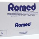 Romed Vinyl handschoen niet steriel gepoederd L