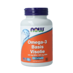 NOW Omega-3 Basis visolie 180mg EPA 120mg DHA
