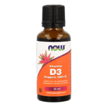 NOW Vitamine D3 druppels 1000IE
