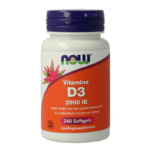 NOW Vitamine D3 2000IE
