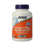NOW Omega 3 max visolie D3 EPA DHA