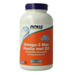 NOW Omega 3 max visolie D3 EPA DHA