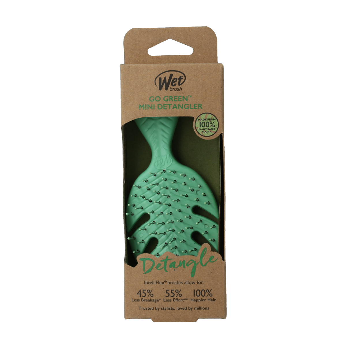 736658556735_A1N1.png Wet Brush Go green detangler green mini - Afbeelding 1