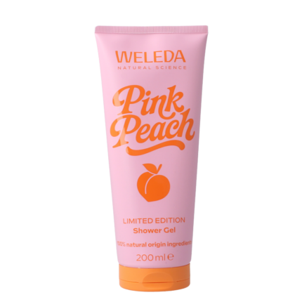 Weleda Douchegel pink peach limited edition