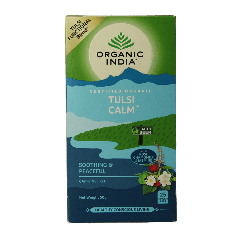 801541000258_A1N1.png Organic India Tulsi calm tea bio - Afbeelding 1
