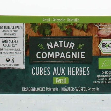 Natur Compagnie Peterselie kruidenblokjes bio
