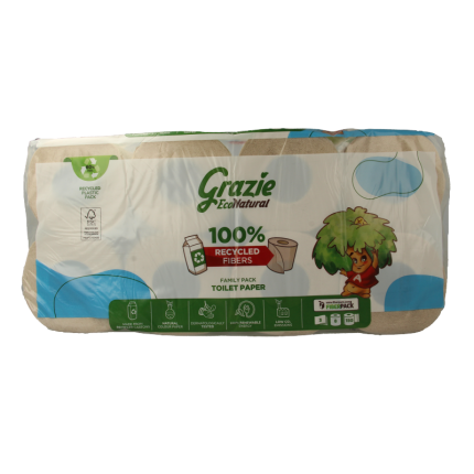 Grazie Natural Toiletpapier 3-laags