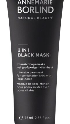 Borlind Masker skin & pore black 2-in-1