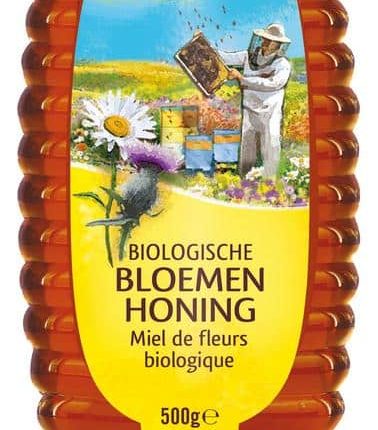 Traay Bloemenhoning vloeibaar knijpfles bio