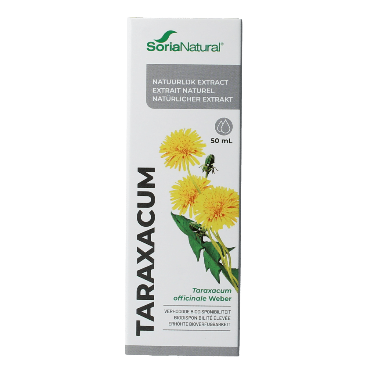 8422947044206_A1N1.png Soria Natural Taraxacum officinalis extract - Afbeelding 1