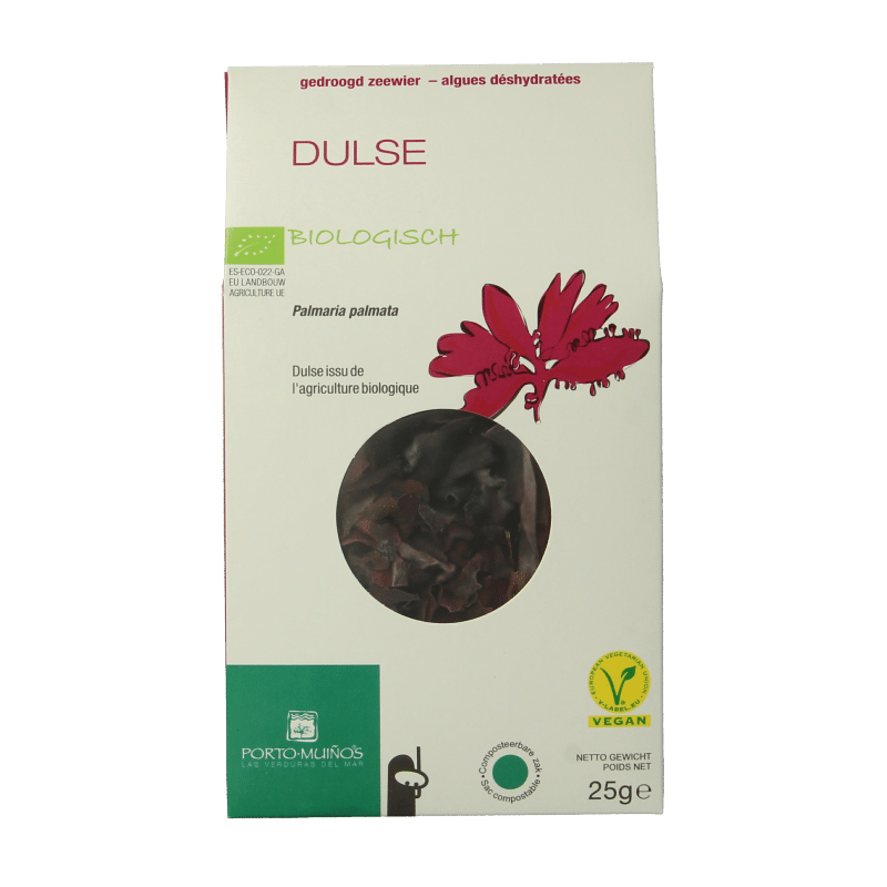 8436565963719_A1N1.png Porto-Muinos Dulse vlokken bio - Afbeelding 1