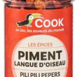 Cook Pili pili peppers bio