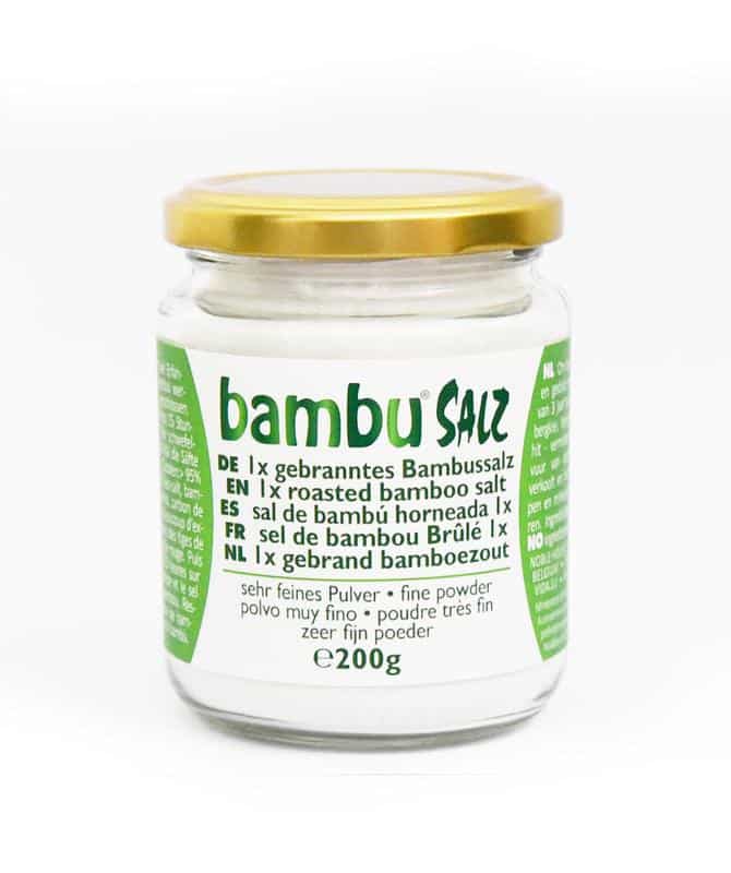 848478.jpg Bambu Salz Bamboezout zeer fijn 1x gebrand - Afbeelding 1