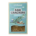 Lifefood Life crackers rozemarijn raw bio