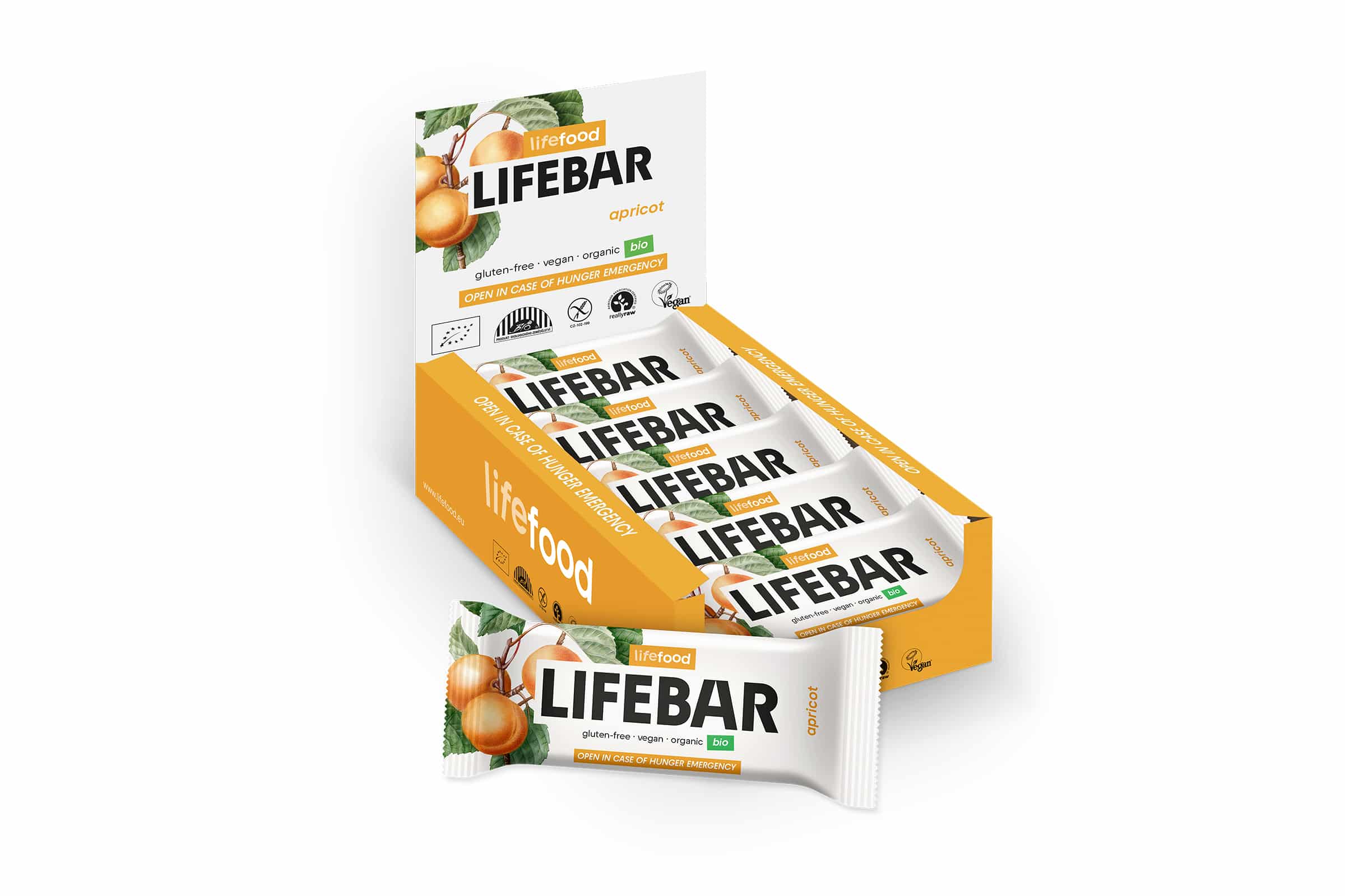 8595657103898_A1N1.jpg Lifefood Lifebar abrikoos bio raw - Afbeelding 1