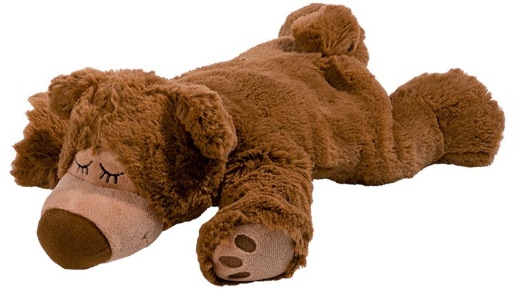 868414.jpg Warmies Sleepy bear licht bruin - Afbeelding 1