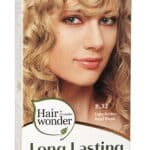 Hairwonder Long lasting colour licht golden peach blond 8.32