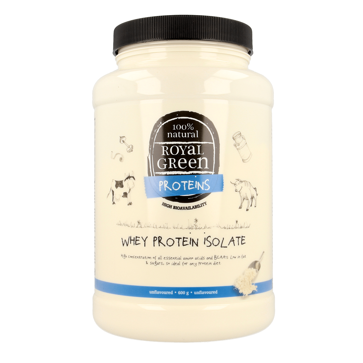 8710267760105_A1N1.png Royal Green Whey proteine isolate - Afbeelding 1