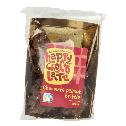 Happy Chocolate Chocolade pindarotsen puur bio
