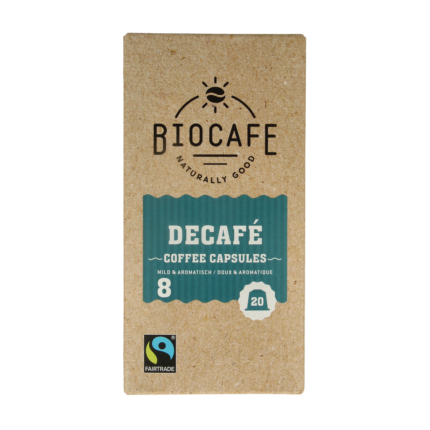 Biocafe Decafe capsules bio