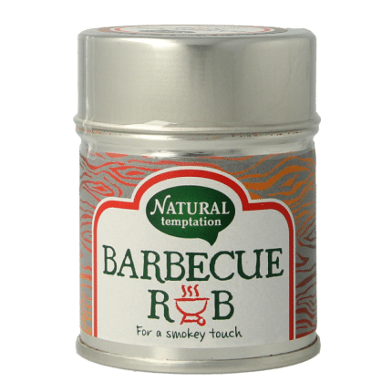 Natural Temptation Barbecue rub blikje bio