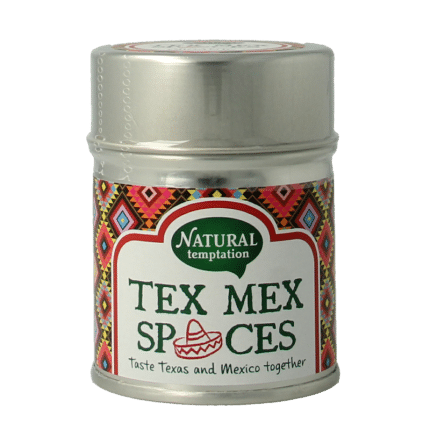Natural Temptation Tex Mex spices blikje bio