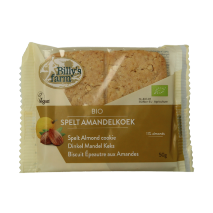 Billy's Farm Spelt amandelkoeken bio